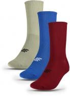 Шкарпетки 4F SOCKS CAS U353 (3PACK) 4FWAW24USOCU353-92S р.39-42 різнокольоровий