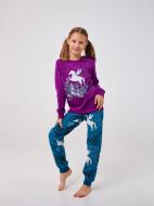 Пижама детская для девочек Smil 104692 р.140 фиолетовый