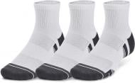 Носки Under Armour UA PERFORMANCE TECH 3PK QTR 1379510-100 р.XL белый