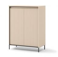 Комод FRISCO Тренд 2д 780x1050x400 мм черный/бежевый