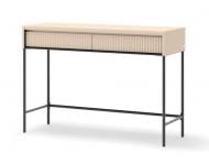 Столик туалетный FRISCO Тренд 2ш 1120х780х400 мм черный / бежевый Столик туалетный FRISCO Тренд 2ш 1120х780х400 мм черный / бежевый