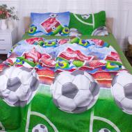 Комплект постельного белья Ranforce Elite 17-0587 Football 220х240 см мультиколор MirSon