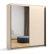 Шкаф-купе Тренд FRISCO 2000x630x2220 мм бежевый двери / МДФ / ДСП/зеркало