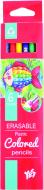 Карандаши цветные с ластиком 6 шт. 290505 YES Карандаши цветные с ластиком 6 шт. 290505 YES