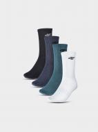Шкарпетки 4F SOCKS CAS M301 (4PACK) 4FJWAW24USOCM301-90S р.38-40 різнокольоровий