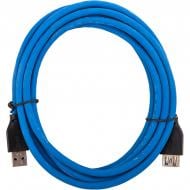 Кабель CableTime USB3.0 AF – AM 3 м Blue (CA914616)