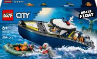 Конструктор LEGO City Переслідування на поліцейському катері 60456