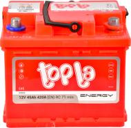 Аккумулятор автомобильный Topla Energy Euro 45Ah 420A 12V «+» справа (108 045)
