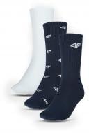Шкарпетки 4F SOCKS CAS M302 (3PACK) 4FJWAW24USOCM302-90A р.38-40 різнокольоровий Шкарпетки 4F SOCKS CAS M302 (3PACK) 4FJWAW24USOCM302-90A р.38-40 різнокольоровий