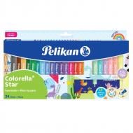 Фломастеры Colorella Star 18 ярких + 6 пастельных цветов 818087 Pelikan