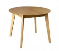 Стол обеденный Prestol Марс 900(1375)x900x750мм дуб/дуб