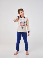 Пижама детская для мальчиков Smil 104690 р.128 светло-бежевый