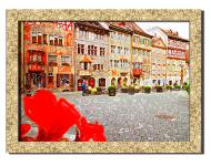 Картина Штайн ам Райн 41x31 см Hotel Arizona HD 1 GOLDEN FR-151943839-OLD -12x16