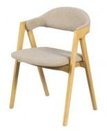 Стілець обідній Prestol Логан 583х505х785 мм бежевий / дуб
