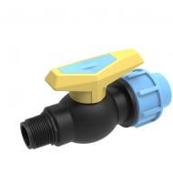 Кран шаровой SantehPlast цельнолитой D 63 ЗН 2'' (PP)