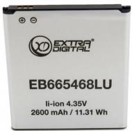 Аккумулятор EXTRADIGITAL для Samsung Galaxy Grand 2 Duos G7102 2600 мА/ч (BMS6417)