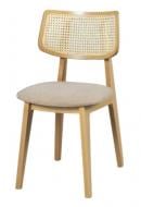 Стілець обідній Prestol Пепе бежевий / дуб