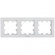 Рамка трехместная Panasonic Karre Plus 55 горизонтальная белый WDTF08032WH-UA1