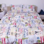 Комплект постільної білизни MirSon 17-0592 New-York мультиколор