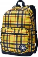 Рюкзак Converse Go 2 Backpack YELLOW_PLAID/OBSIDIAN 10019901-745 чорний із жовтим