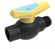 Кран шаровой SantehPlast D 40 BН 11/4'' (PP)