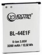 Аккумулятор EXTRADIGITAL для LG V20 (BL-44E1F) 3200 мА/ч (BML6431)