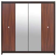 Шкаф гардеробный BRW Україна SZF4D Loren дуб венге