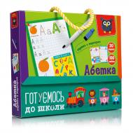 Картки навчальні Vladi Toys з маркером Готуємось до школи: Абетка VT5010-21