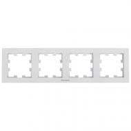 Рамка четырехместная Panasonic Karre Plus 55 горизонтальная белый WDTF08042WH-UA1