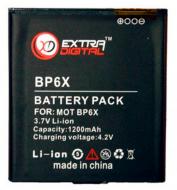 Аккумулятор EXTRADIGITAL для Motorola BP6X 1200 мА/ч (BMM6258)