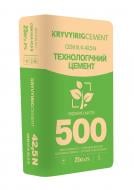 Цемент KRYVYI RIG CEMENT ШПЦ ІІІ/А 500 25 кг (CEM III/А 42,5 N)