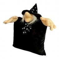 Подушка декоративная Подушка обнимашка "Ведьмочка" 55х40 40x55 см [019] Black Анна