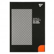 Блокнот YES А4 96 лист. Success is built Black клетка 152040