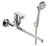 Змішувач для ванни RJ L-вилив, з душовим гарнітуром, хром