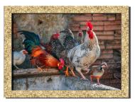 Картина Сельская жизнь 41x31 см Hotel Arizona HD 1 GOLDEN FR-1655443842-ROOS-12x1