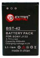 Акумулятор EXTRADIGITAL для Sony Ericsson BST-42 850 мА/г (DV00DV6076)