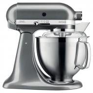 Кухонна машина KitchenAid Artisan 4,8 л 5KSM185PSEMS з відкидним блоком срібний медальйон