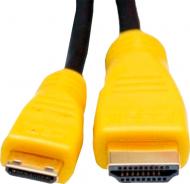 Кабель EXTRADIGITAL Mini HDMI to HDMI Blister v1.3 2 м желтый (KD00AS1514)