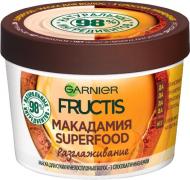 Маска Garnier Fructis Super Food Макадамія Розгладження для сухого та неслухняного волосся 390 мл