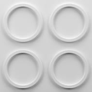3D-панель гипсовая BeautyWalls RINGS армированная 1.44 кв.м