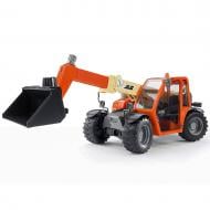 Навантажувач Bruder JLG 2505 Telehandler з телескопічним ковшем 1:16 02140