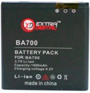 Аккумулятор EXTRADIGITAL для Sony Ericsson BA700 1500 мА/ч (BMS6345)