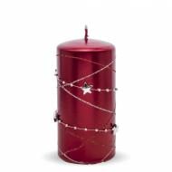 Свеча Гирлянда красная 70х150 мм Pako-If
