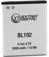 Аккумулятор EXTRADIGITAL для Lenovo BL192 2000 мА/ч (BML6377)