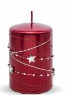 Свеча Гирлянда красная 70х100 мм Pako-If Свеча Гирлянда красная 70х100 мм Pako-If