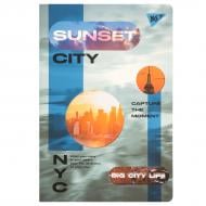 Тетрадь YES А4 60 лист. Sunset city клетка 682019