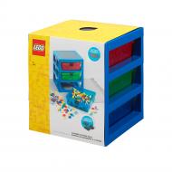 Стеллаж LEGO с тремя ящиками 40950002 синий