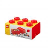 Контейнер LEGO для зберігання Цеглинка 6, червоний 40000800