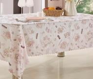 Комплект столовый Sunset Assens 12 салфеток и скатерть 150x220 см бежевый Arya