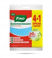 Серветки вологопоглинаючі Fino вологопоглинаючі 4+1шт 5 шт./уп. в асортименті